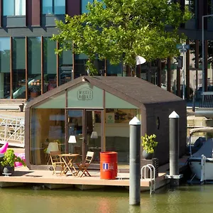 Botel Wikkelboats At Wijnhaven Rotterdam